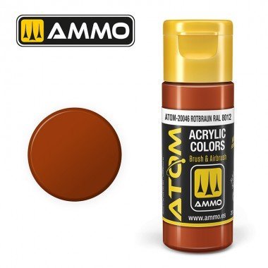 Ammo Atom Color Rotbraun-Ammo-ModelCars.com