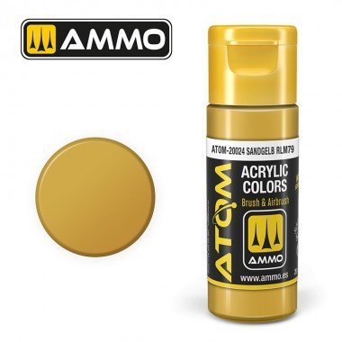 Ammo Atom Color Sandgelb-Ammo-ModelCars.com