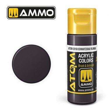 Ammo Atom Color Schwartzgrau-Ammo-ModelCars.com