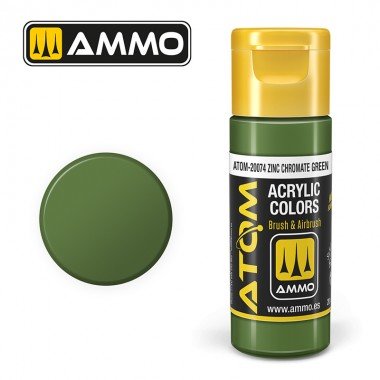 Ammo Atom Zinc Chromate Green - Ammo - ModelCars.com