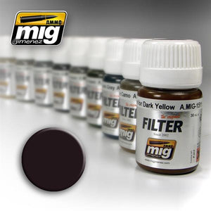 Ammo Brown/Dark Grn Enamel Filt