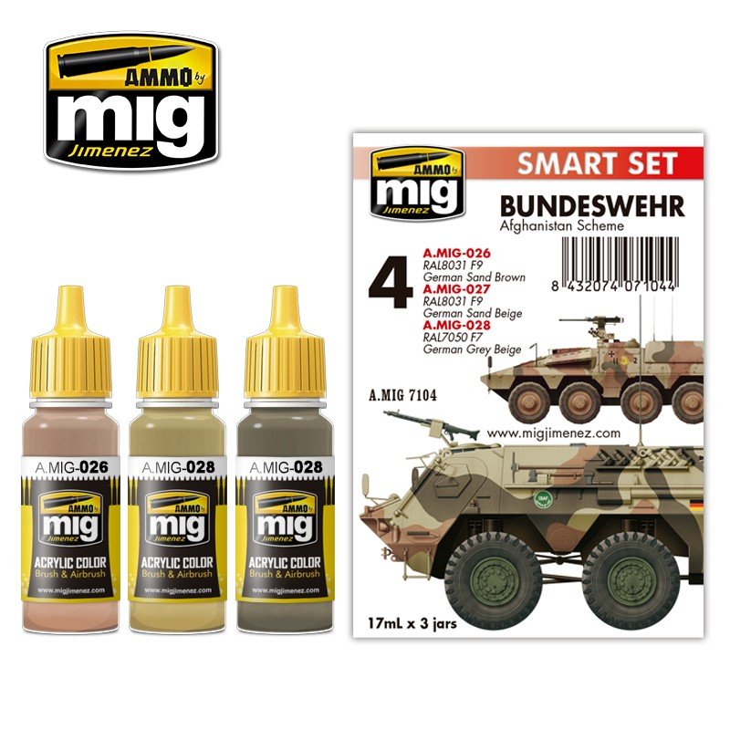 Ammo Bundeswehr Afghan Set - Ammo - ModelCars.com