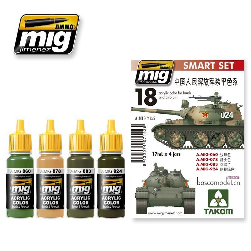 Ammo China Liberation Army Set-Ammo-ModelCars.com