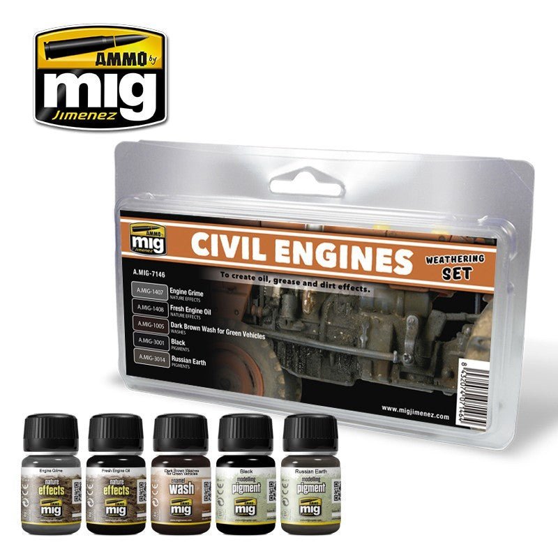 Ammo Civil Engine Weather Set-Ammo-ModelCars.com