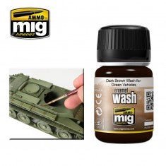 Ammo Dark Brown/Green Veh Enamel-Ammo-ModelCars.com