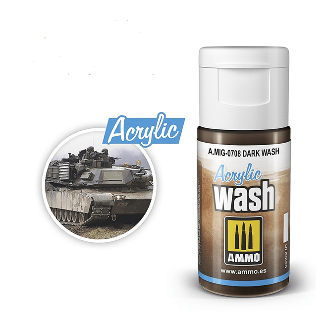 Ammo Dark Wash Acrylic - Ammo - ModelCars.com