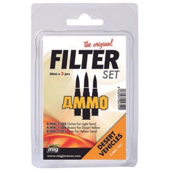 Ammo Desert Vehicles Filt Set-Ammo-ModelCars.com