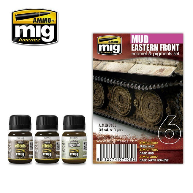 Ammo East Front Mud Weatherset-Ammo-ModelCars.com