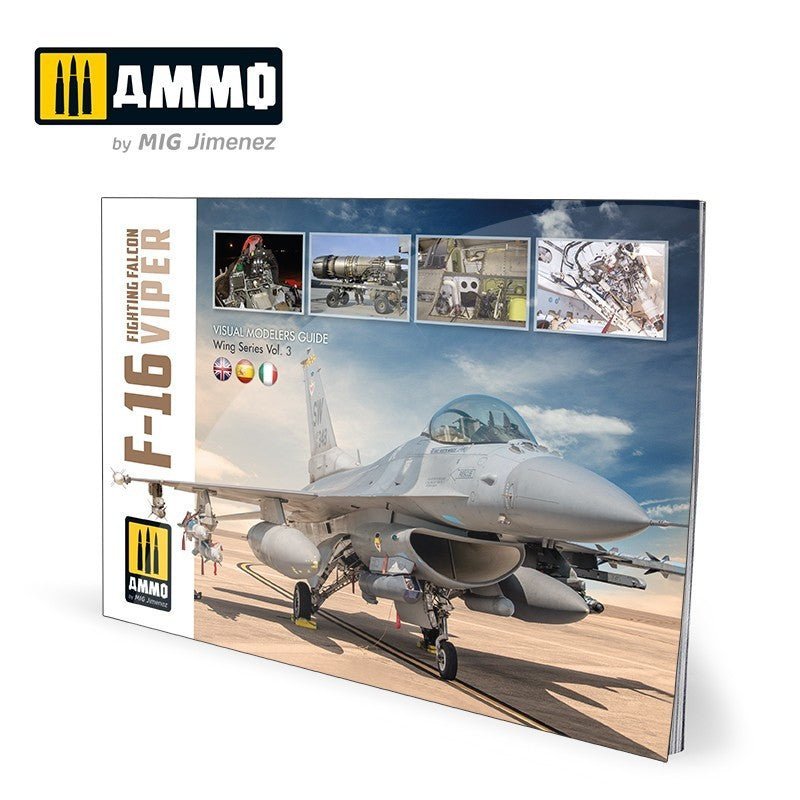 Ammo F-16 Visual Model Guide-Ammo-ModelCars.com