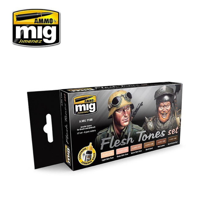 Ammo Flesh Tones Set-Ammo-ModelCars.com