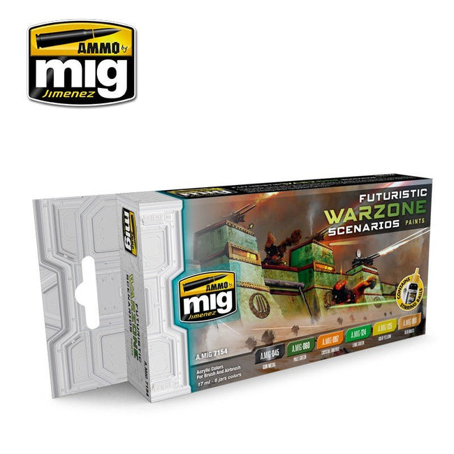 Ammo Futruistic Warzone Set - Ammo - ModelCars.com