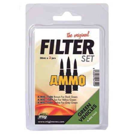 Ammo Green Vehicles Filt Set-Ammo-ModelCars.com