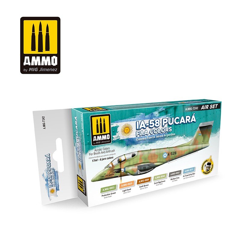 Ammo Ia - 58 Pucara Faa Air Set - Ammo - ModelCars.com