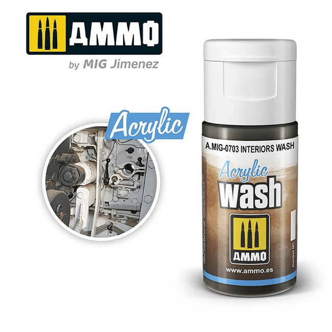 Ammo Interiors Wash Acrylic - Ammo - ModelCars.com