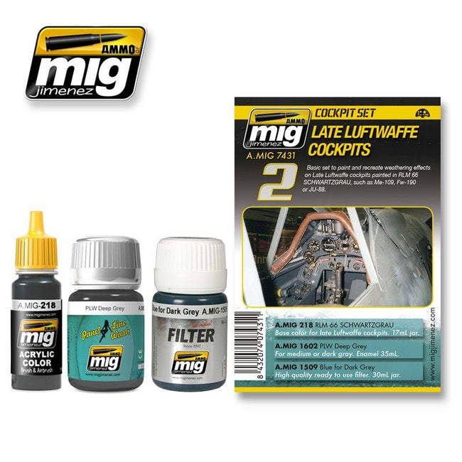 Ammo Late Cockpit Weatherset - Ammo - ModelCars.com