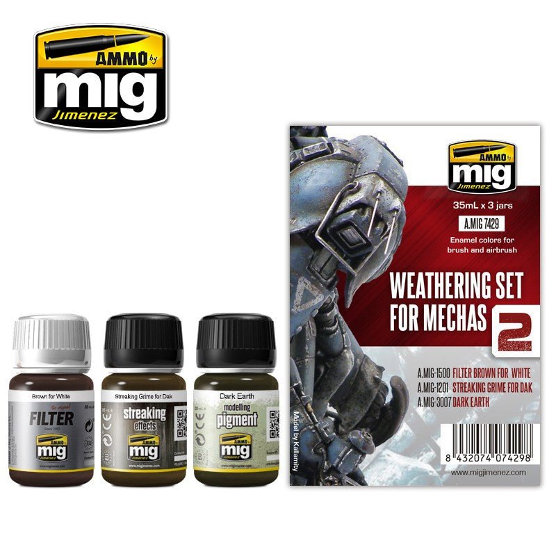 Ammo Mecha Weathering Set - Ammo - ModelCars.com