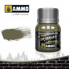 Ammo Med Olive Green Drybrush-Ammo-ModelCars.com