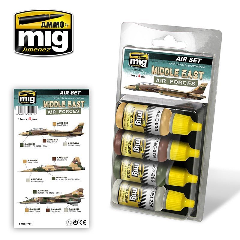 Ammo Middle East Airforce Set-Ammo-ModelCars.com
