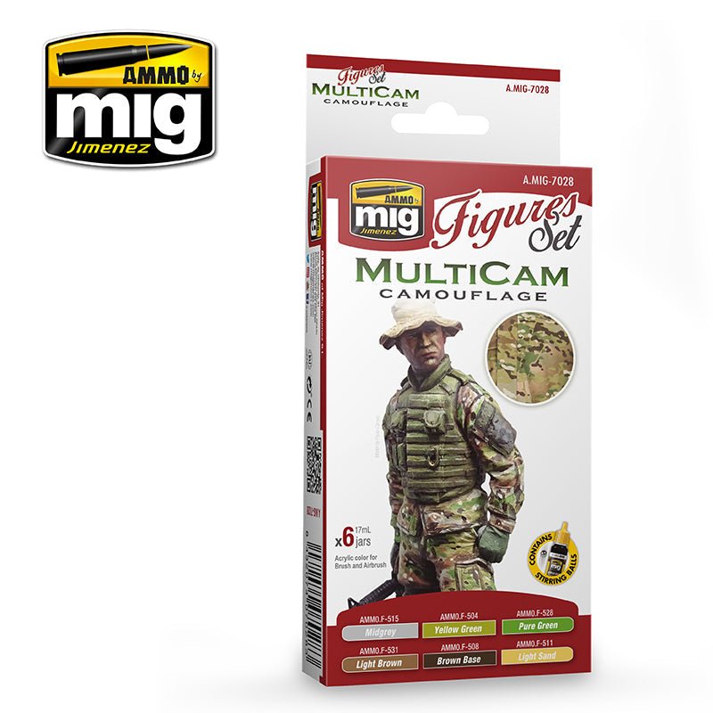 Ammo Multicam Camo Fig Set - Ammo - ModelCars.com
