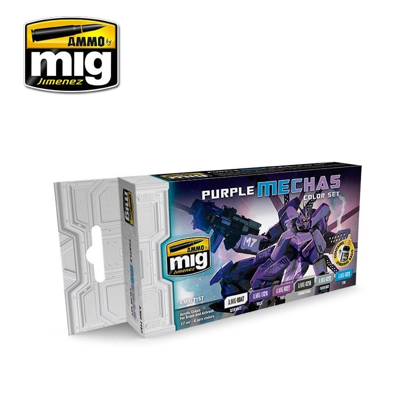 Ammo Purple Mechas Set-Ammo-ModelCars.com