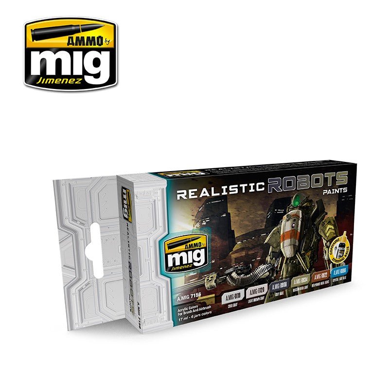 Ammo Realistic Robot Paint Set - Ammo - ModelCars.com