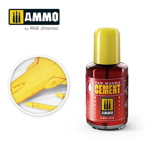 Ammo Red Magenta Cement-Ammo-ModelCars.com
