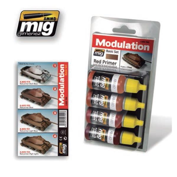 Ammo Red Primer Modulation Set-Ammo-ModelCars.com