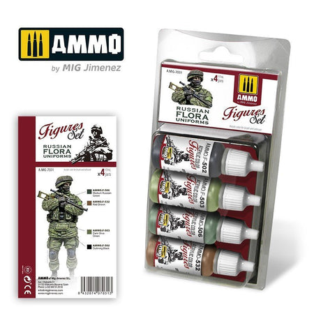 Ammo Russian Flora Unif Set-Ammo-ModelCars.com