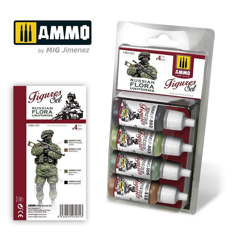 Ammo Russian Flora Unif Set - Ammo - ModelCars.com
