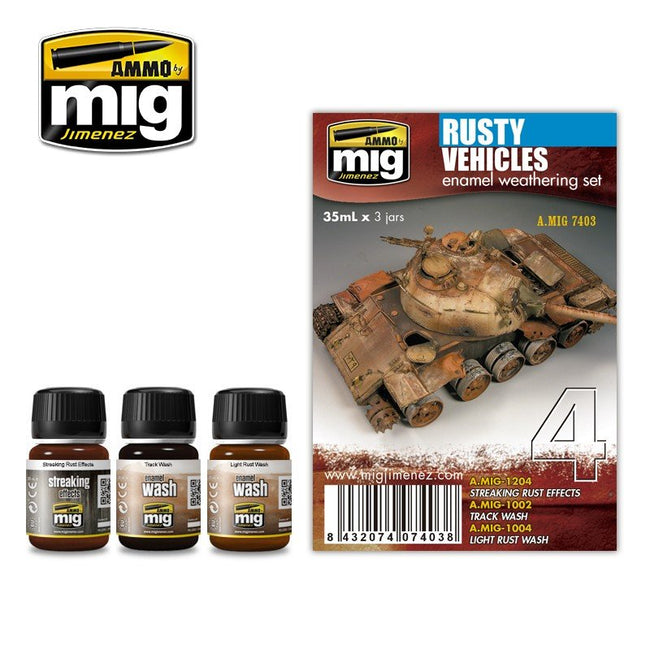 Ammo Rusty Veh Weather Set - Ammo - ModelCars.com