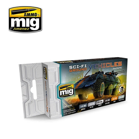 Ammo Sci-Fi Ground Vehicle Set-Ammo-ModelCars.com