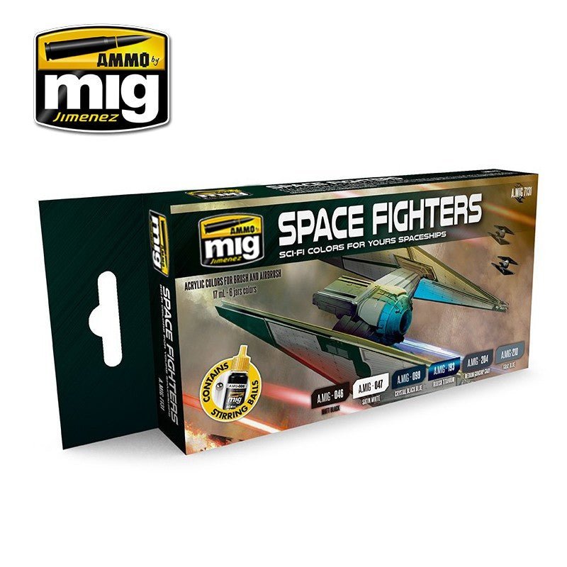 Ammo Space Fighters Sci-Fi Set-Ammo-ModelCars.com