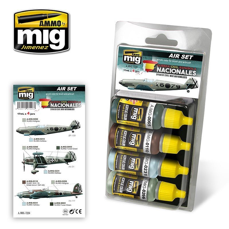 Ammo Spanish Civil War-Nat Set-Ammo-ModelCars.com