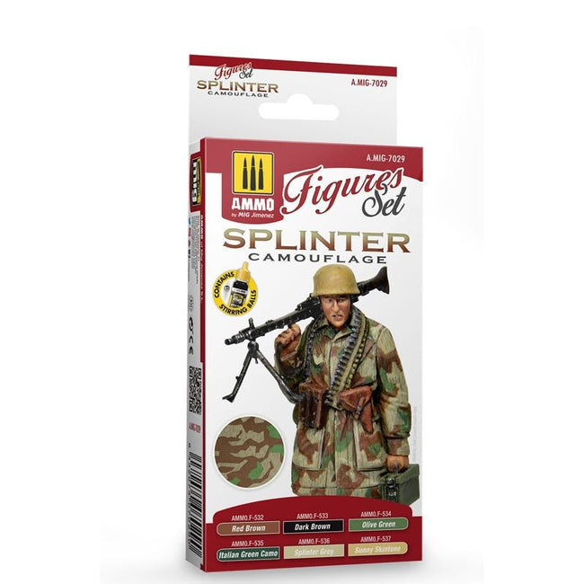 Ammo Splinter Camo Figure Set - Ammo - ModelCars.com