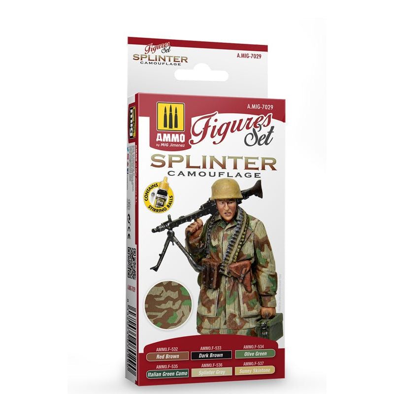 Ammo Splinter Camo Figure Set-Ammo-ModelCars.com
