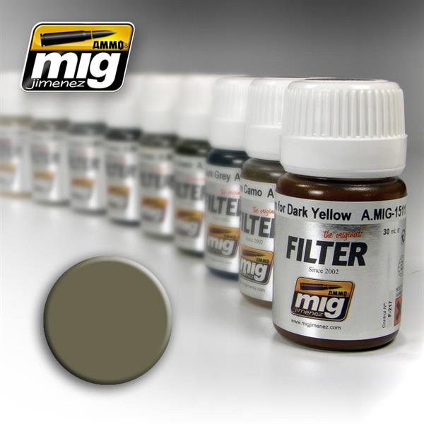 Ammo Tan/Yllo Grn Enamel Filt-Ammo-ModelCars.com