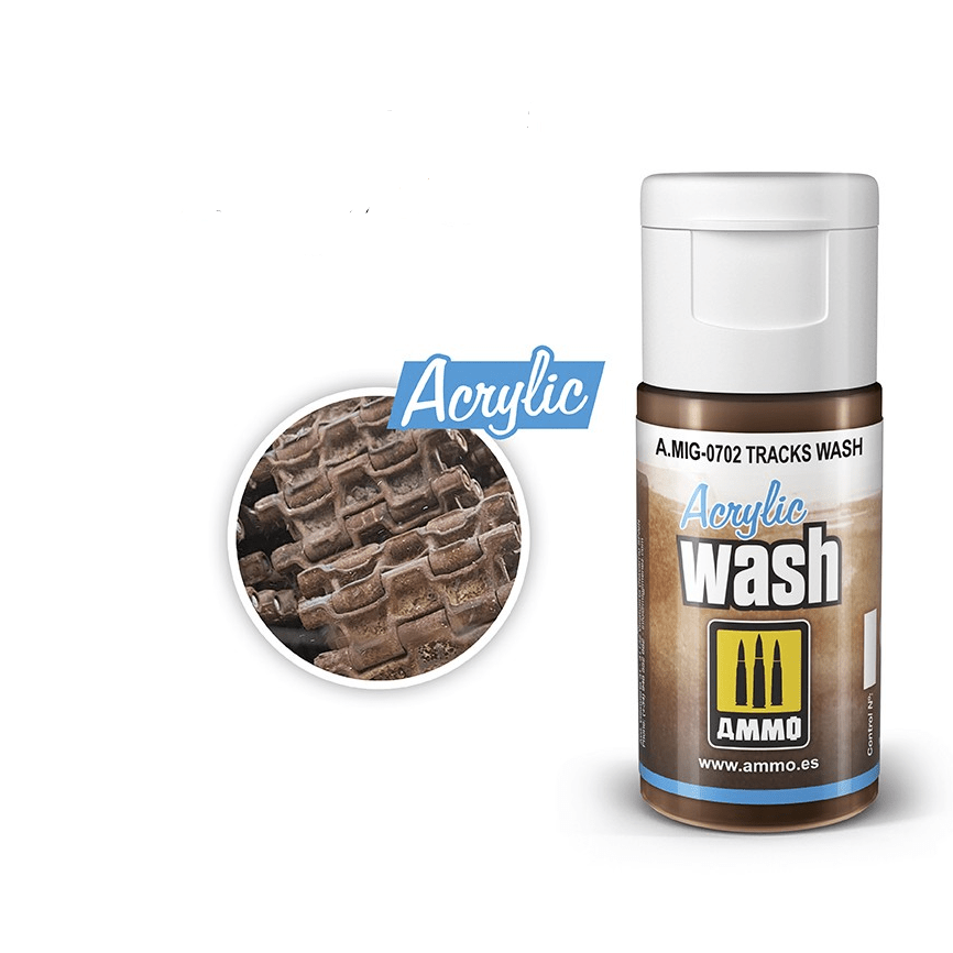 Ammo Tracks Wash Acrylic - Ammo - ModelCars.com