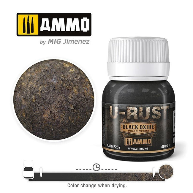 Ammo U-Rust Black Oxide 40Ml-Ammo-ModelCars.com
