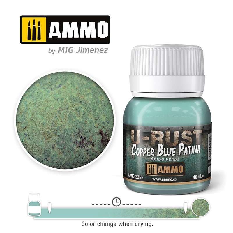 Ammo U - Rust Copper Blue Patina - Ammo - ModelCars.com