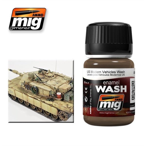 Ammo Us Modern Vehic Wash Enamel-Ammo-ModelCars.com