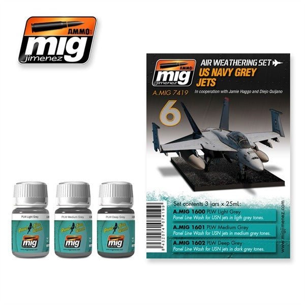 Ammo Usnavy Greyjet Weatherset-Ammo-ModelCars.com