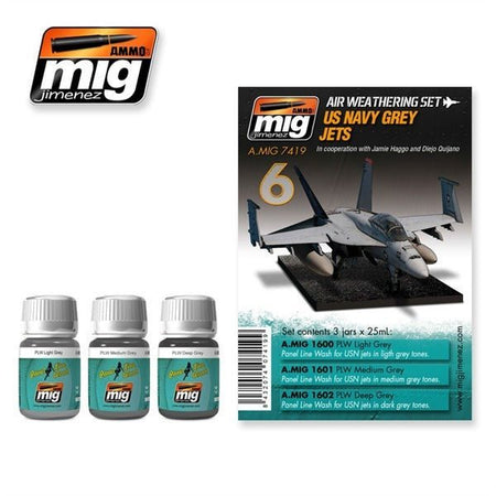 Ammo Usnavy Greyjet Weatherset-Ammo-ModelCars.com