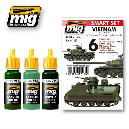 Ammo Vietnam Color Set-Ammo-ModelCars.com