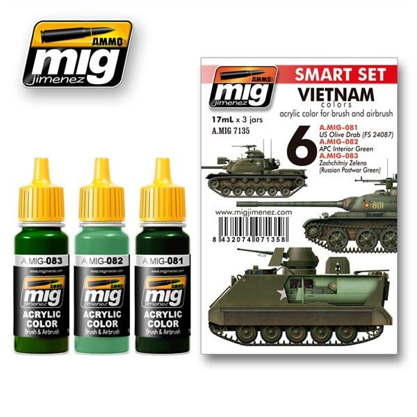 Ammo Vietnam Color Set-Ammo-ModelCars.com