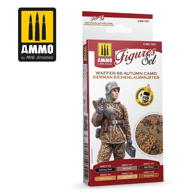 Ammo Waffen Ss Autumn Camo Set-Ammo-ModelCars.com