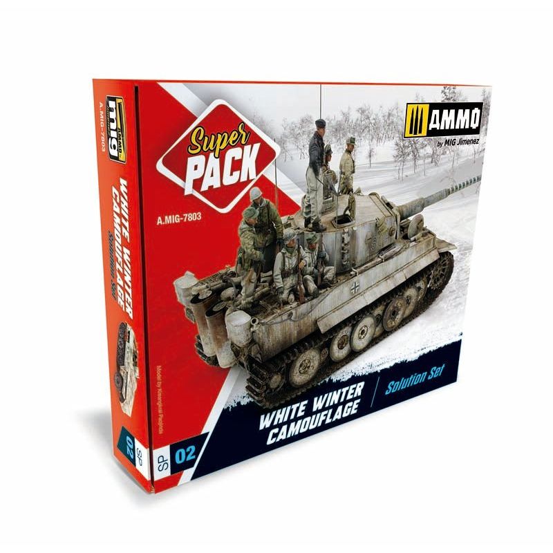 Ammo White Winter Camo Superpk - Ammo - ModelCars.com