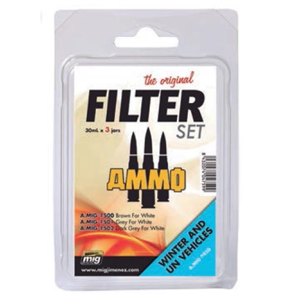 Ammo Winter/Un Cars Filter Set - Ammo - ModelCars.com