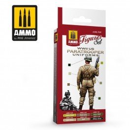 Ammo Wwii Us Paratroop Fig Set-Ammo-ModelCars.com