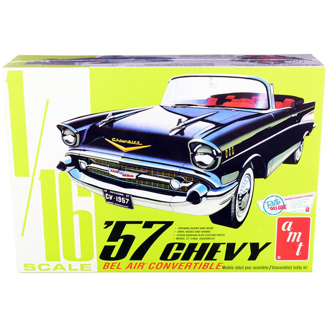 AMT 1/16 1957 Chevy Bel Air Convertible (2 'n 1) - AMT - ModelCars.com