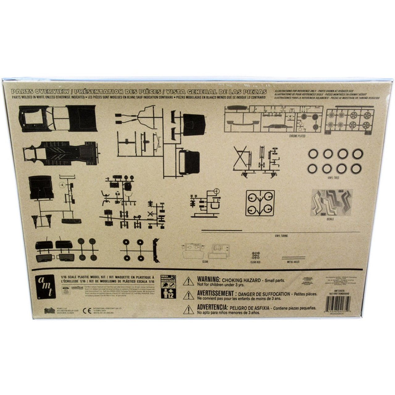 AMT 1/16 1957 Hardtop/Convertible Thunderbird - AMT - ModelCars.com